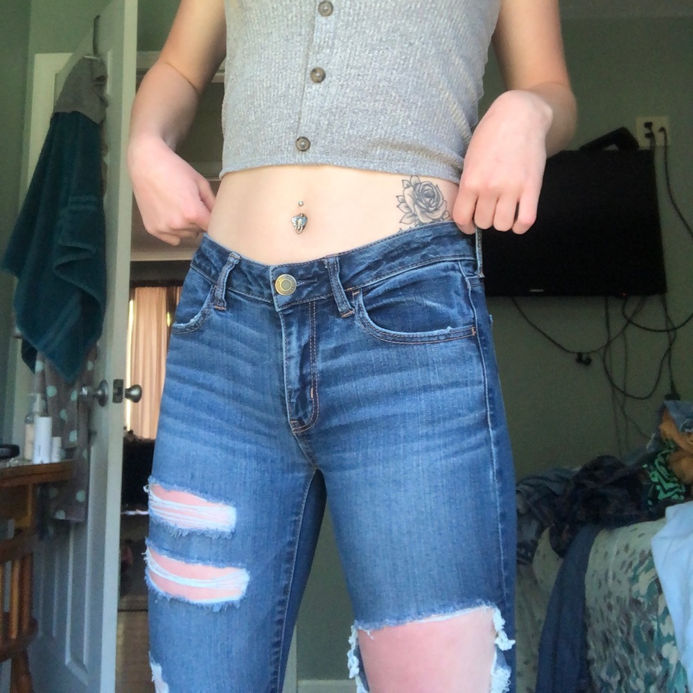 American Eagle Distressed Jeans Skinny